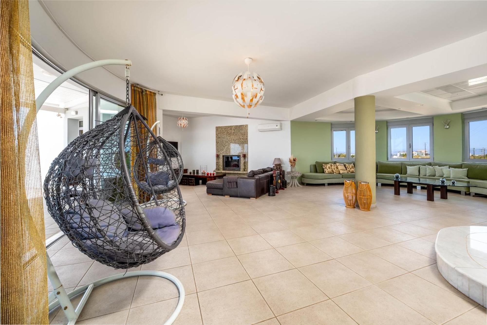Villa Zafira - Seaview Manor With Heated Pool Kallithea  Bagian luar foto